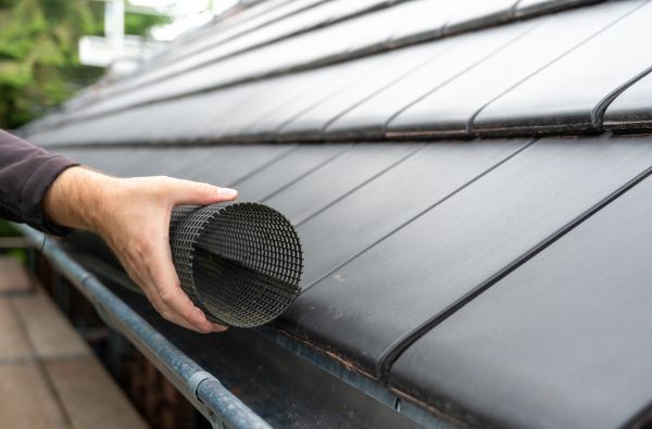 Gutter Mesh Installation in Jackson